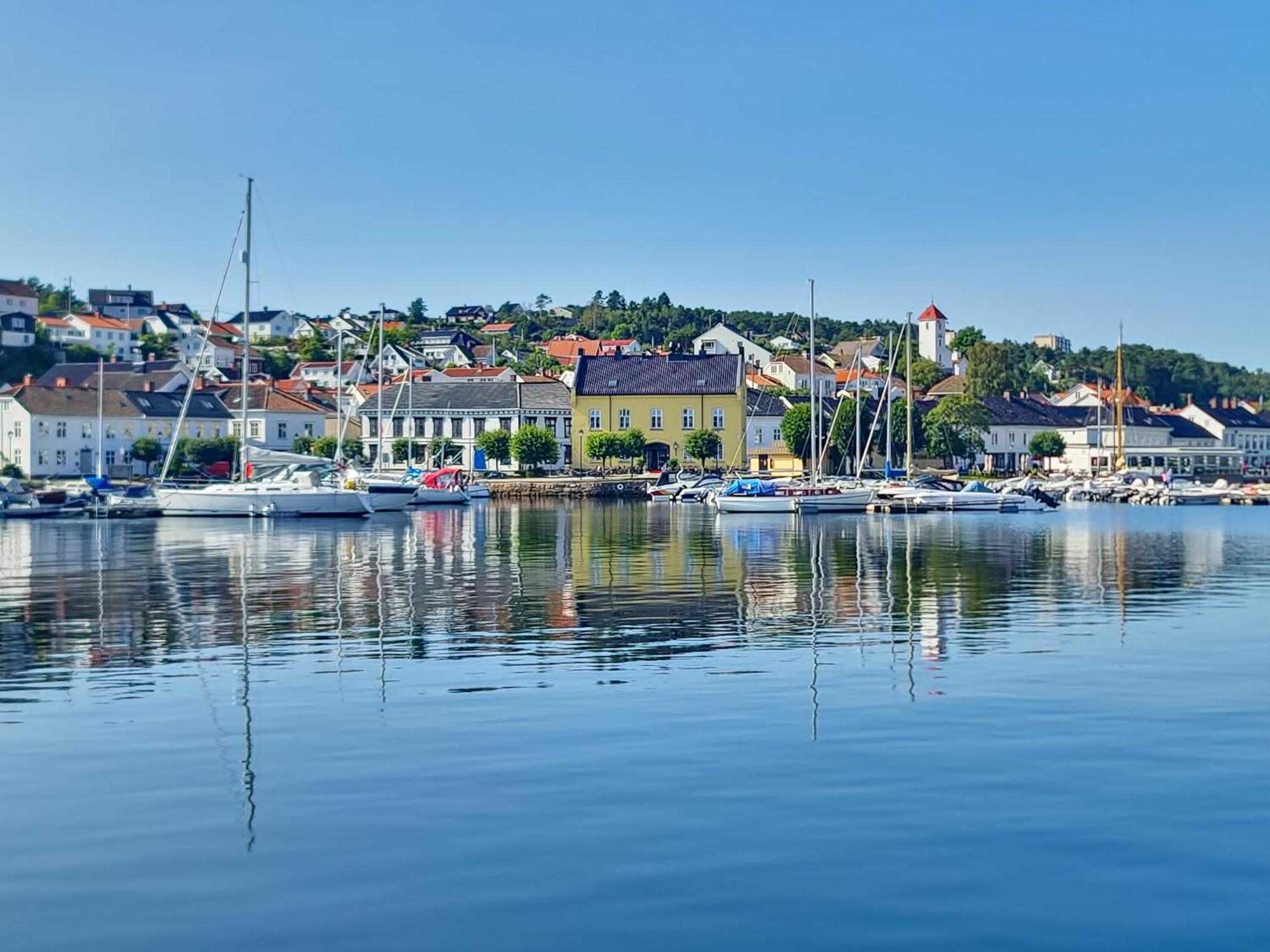 Det Lille Hotel Risør Esterno foto